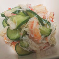 ぷくりす's cooksnap of when they made きゅうりとカニの酢のもの.