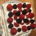 佐々木章子's cooksnap of when they made クリスマスにぜひ♡簡単ふわふわケーキ☆*.