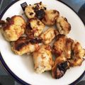 Ry87's cooksnap of when they made 鮭の白子のガーリックバター醤油焼き.