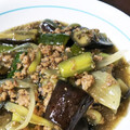 ｱｰﾁｬﾝﾏﾏﾁｬﾝ's cooksnap of when they made おばけきゅうりと茄子のそぼろ炒め.