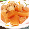 こともみ's cooksnap of when they made 大根と肉団子のしみしみ煮.