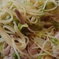 れそそ's cooksnap of when they made 熱々を食べてね♡白菜キャベツ豚バラパスタ.
