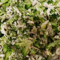 ゴンべ007's cooksnap of when they made 幼児食 ブロッコリーとササミのごま和え.