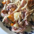 shyokoko's cooksnap of when they made かぼちゃとチーズのクリームソースサラダ.