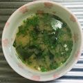 もぐ・ω・くま's cooksnap of when they made お味噌汁にカラシ〜♪.