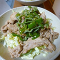 K/S's cooksnap of when they made 豚こま肉とピーマンのマヨネーズ炒め☆.