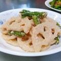クックI7I5L1☆'s cooksnap of when they made れんこんといんげんのたらこ炒り煮.
