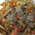 momonaomam's cooksnap of when they made ささがきごぼうのきんぴら☆.