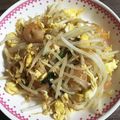 さ、き's cooksnap of when they made 海老のにら玉もやし炒め.