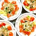 ふたごゆき's cooksnap of when they made 大根＆大根の葉とトマトのおかかサラダ♪.