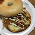 sunnnnny's cooksnap of when they made やみつき！ベーグルのきんぴらごぼうサンド.