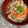 ふたごゆき's cooksnap of when they made 白味噌仕立ての豚汁.