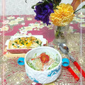sakuraロゼット's cooksnap of when they made 大根ときゅうりとかにかまの酢の物.