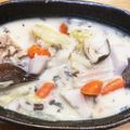 よろずやおよよ's cooksnap of when they made 鯖缶まるごと！白菜、里芋のミルクスープ.