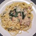 カプチーナ！'s cooksnap of when they made うちのクリームパスタ.