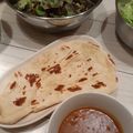 けんたろう1024's cooksnap of when they made 簡単！フライパンでふわふわナン♡.