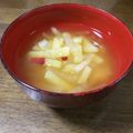 ☆まるゆこ☆'s cooksnap of when they made 大根とさつまいもの味噌汁.
