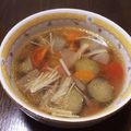 ★☆いずみ☆★'s cooksnap of when they made トマトとなすのコンソメスープ.