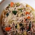 ayaASTRAEA's cooksnap of when they made 野菜たっぷり☆肉そぼろうどん.