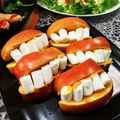 ごんさんち's cooksnap of when they made ハロウィンパーティーのこわいリンゴ.