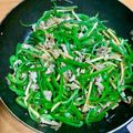カフェ店員M子's cooksnap of when they made 簡単☆大量消費 ピーマンの青椒肉絲.