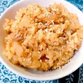 ☆３匹の子ぶた☆'s cooksnap of when they made 肉大根めし（生姜焼き味の炊込みご飯）.