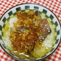 tokotann's cooksnap of when they made 一番大好き☆ゴマサバ茶漬け.