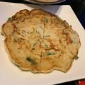 まいすけなり。's cooksnap of when they made ヒラヤーチー（沖縄のチヂミ風）.