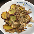 エリコフ's cooksnap of when they made さつま芋と舞茸のきんぴら.