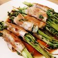 料理初心者あぃ☆'s cooksnap of when they made 豆苗の豚肉巻き　バタポンで.