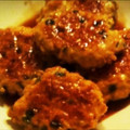 kananam's cooksnap of when they made 鶏むねつくねの照り焼き♡簡単.