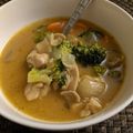 michokochoko's cooksnap of when they made 鶏もも肉とじゃが芋のトマトクリームスープ.