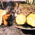 ◆あきママ◆'s cooksnap of when they made キャンプスイーツ＊焼きイモ.