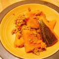 ぴくしーの台所's cooksnap of when they made 簡単甘さ黄金比！かぼちゃと豚そぼろの煮物.