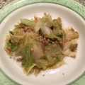 Rie_san's cooksnap of when they made ♡鮭フレークとキャベツの野菜炒め♡.