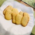 みつばちぴんく's cooksnap of when they made 卵白消費！混ぜて簡単ラングドシャ！.