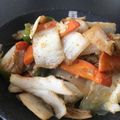 クックPZOL21☆'s cooksnap of when they made すっぱい白菜漬け救済炒め.