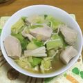 ゆう★ダイエット中's cooksnap of when they made 鶏肉とたっぷりキャベツの食べるスープ。.