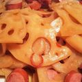 おおかなぼぅ's cooksnap of when they made パリパリパリッの蓮根きんぴら.