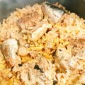 pnkdiamond's cooksnap of when they made 妊婦飯★鯖缶で炊き込みご飯.