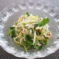 バカリャウ's cooksnap of when they made 止まらない！香味野菜のさっぱりサラダ.