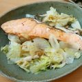 うさぴこさん's cooksnap of when they made 簡単レンチン☆鮭とキャベツのバター蒸し.
