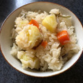 おおミー's cooksnap of when they made さつまいもと塩昆布の炊き込みご飯.