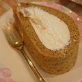 わべちゃん♩'s cooksnap of when they made キャラメルポワールのティー・ロールケーキ.
