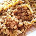 あまいこびと's cooksnap of when they made シビれる辛さの麻辣坦々丼.