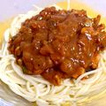 Nya6nya6's cooksnap of when they made トマトケチャップで作る→即席ミートソース.