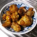 みよ～'s cooksnap of when they made 菊芋と鶏モモ肉の甘酢あん.