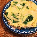 ｊｏｃｏｍｏｍｏｌａ's cooksnap of when they made じゃがいもほうれん草ハムのチーズオムレツ.