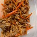 chihilow's cooksnap of when they made 豚肉ともやしのコチュマヨ炒め.