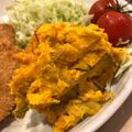 ☆みえぽんぽこりん☆'s cooksnap of when they made レンジでこくうま！ かぼちゃサラダ.